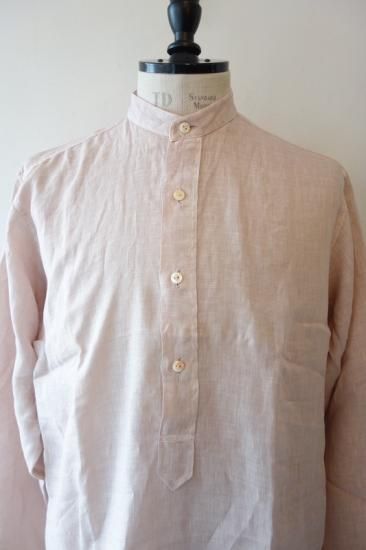 ヒ*ロ様 タグ付美品　MAATEE＆SONS ドSリネンPULLOVER MAATEE&SONS マーティーアンドサンズ】ドS LINEN PULLOVERシャツ SUMI