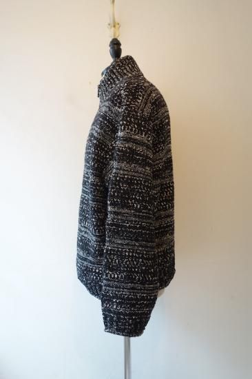 crepuscule DRIVERS KNIT | ジップアップニット - アンリアル