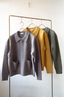crepuscule"MG Polo Cardigan"