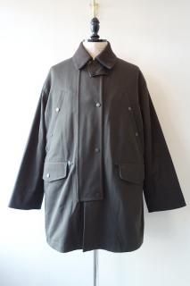 ULTERIOR"WASHED VINTAGE TWILL MIL-COAT"