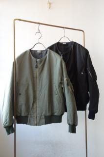 A.PRESSE"Vintage Silk Flight Custom Jacket"