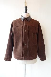 A.PRESSE"Vintage Suede Leather 1st Type Jacket"