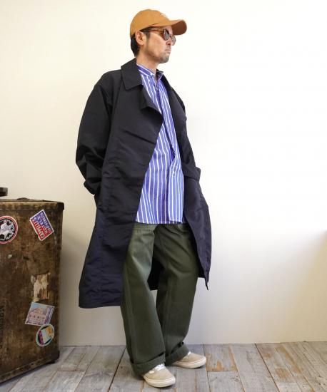 ユニバーサルプロダクツ　コート　モーターサイクルコート WAIPER.inc フランス軍 MOTORCYCLE COAT モーターサイクルコート