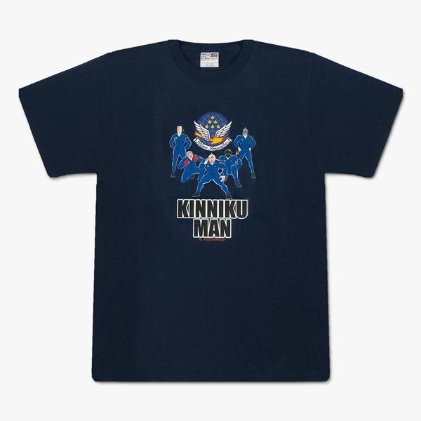 ブルーインパルス×キン肉マン Tシャツ（ネイビー） - FANbREAK