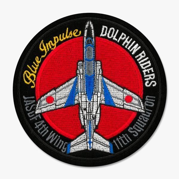 航空自衛隊　ブルーインパルス　航空安全ワッペン 自衛隊 グッズ ブルーインパルス エンブレム 空自 ミリタリー