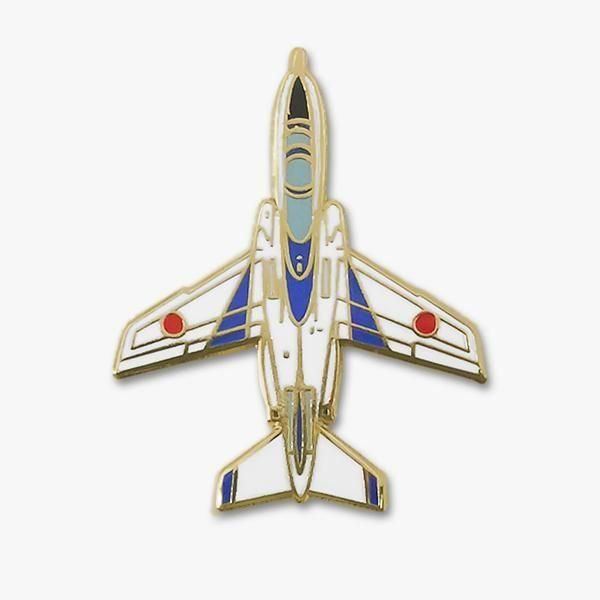 ブルーインパルス ピンバッジ T-4機体（真上）