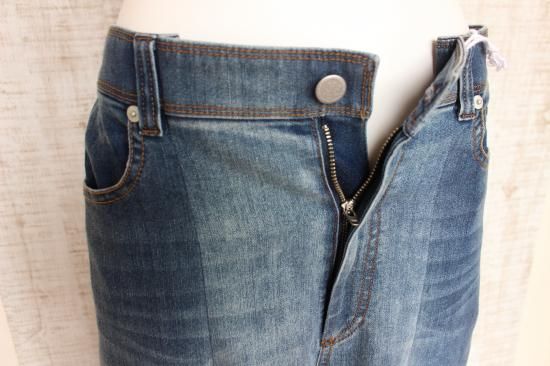 ROBE ローブ BLUE FRONCE デニムワイドストレートパンツ 40号のみ