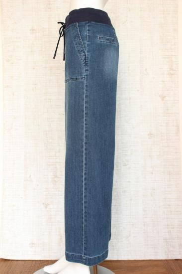 最終値下げROBE Blue Fronce【新品】isko社セミワイドデニム38 最終値下げROBE Blue Fronce【新品】isko社セミワイドデニム38