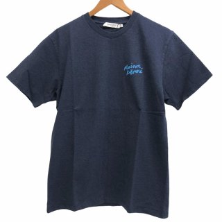 Z0005589  MAISON KITSUNE ᥾󥭥ĥ L MINI HANDWRITING CLASSIC Ⱦµԥ åȥ ˥å