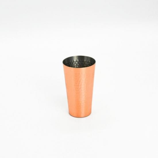 鎚目タンブラー(小) 純銅鎚目タンブラー 小, - 新光金属株式会社