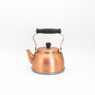 銅製赤銅仕上IH対応鎚目入れミニ卓天ぷら鍋 21cm 新光金属　赤銅仕上げ IH対応 - 新光金属株式会社 オンラインショップ