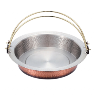 銅製赤銅仕上IH対応鎚目入れミニ卓天ぷら鍋 21cm 新光金属　赤銅仕上げ Amazon｜新光金属 天ぷら鍋 素銅 21cm IH対応 ミニ卓上天ぷら鍋