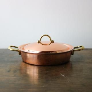 純銅 プレイクッキング ソースポット 鍋 PL-1707 新光堂 残り1点 新品