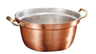 未使用　新光金属　純銅製　片手鍋　槌目入り　16cm 蓋付き 未使用 新光金属 純銅製 片手鍋 槌目入り 16cm 蓋付き - メルカリ