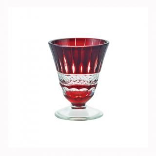 yumekiriko glass kozuke (small bowl)red