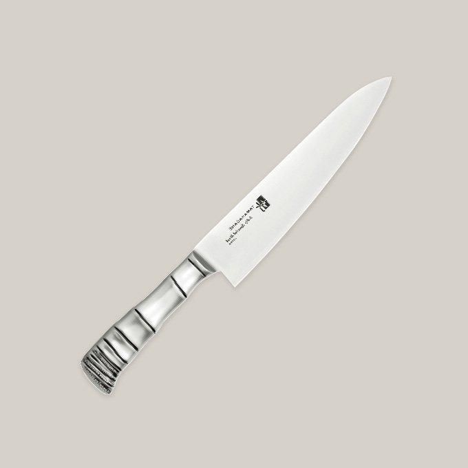 【研ぎ済】TAMAHAGANE タマハガネ　牛刀　包丁　竹　TK-1105 TAMAHAGANE(タマハガネ) 竹（TK） 牛刀 210mm [TK-1105] - 片岡