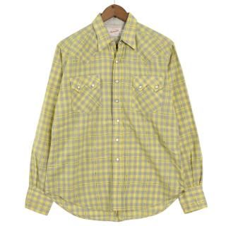 40's~50's レーヨンチェックシャツ|RONARD