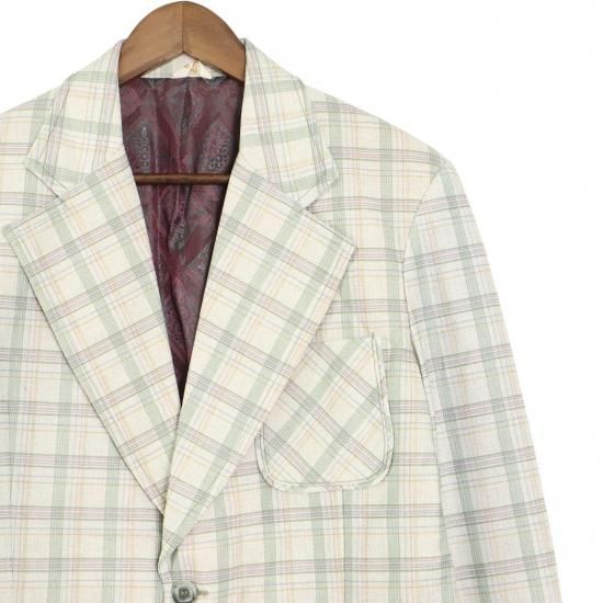 ビンテージチェックジャケット | AGG5T00506 - 洒落ゴッコ