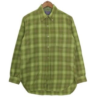 60's~70's ペンドルトンウールチェックシャツ
ボタンダウン|AGG5T00526