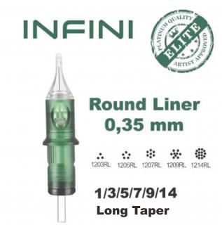 ��ELITE INFINI��  Round Liner  �饦��ɥ饤�ʡ�  1/3/5/7/9/14 : 0.35mm�������ȥ�å� 