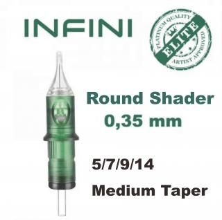 ��ELITE INFINI��  Round  Shader  �饦��ɥ�������  5/7/9/14 : 0.35mm�������ȥ�å� 