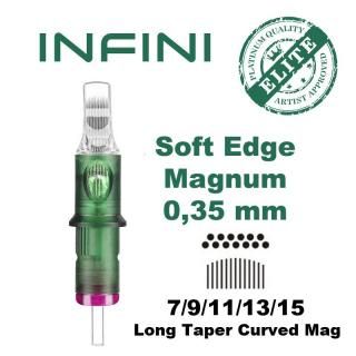 ELITE INFINI Magnum Curved Long Taper ޥʥ  󥰥ơѡ 7/9/11/13/15/23 : 0.35mmȥå