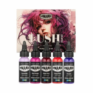  DYNAMIC Lush 1oz 5 Bottle Color Set 