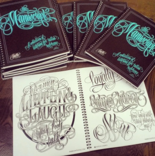 The Manuscript by Huero - ScriptLettering Sketchbook