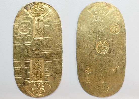【天保小判金】｜上〜美品 JNDA鑑定書付 天保小判金 正生（美品上）日本貨幣商協同組合鑑定書付
