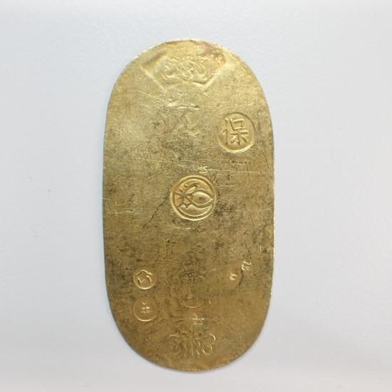 【天保小判金】｜上〜美品 JNDA鑑定書付 天保小判金 献上大吉 極美品 鑑定書付 – 野崎コイン