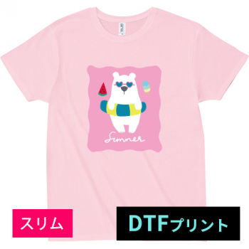 【DTFプリント】スリムフィット Tシャツ|SFT-106 |TRUSS