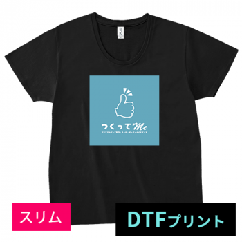 【DTFプリント】スリムフィット UネックTシャツ|SFU-114 |TRUSS