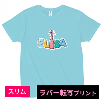 【ラバー転写プリント】スリムフィット Tシャツ|SFT-106 |TRUSS