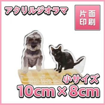 アクリルジオラマ 小 【片面印刷】 10cm×8cm