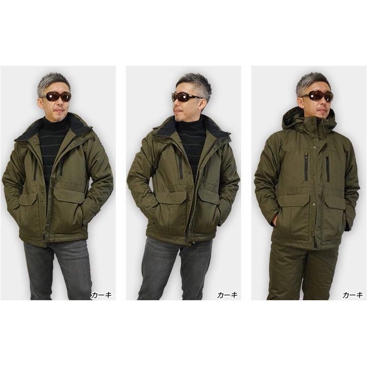ts(s) ジャケット M ハーフボタン タグ付 コーデュロイ襟 カーキ 古着 コーデュロイカラージャケット - ダークカーキグリーン