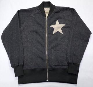 C-2 SWEAT BLACK MIXED " DURABLE ONE STAR "