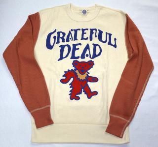 BIG WAFFLE CREW NECK SHIRT GRATEFUL DEAD " BEAR "