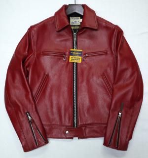 BECK " THUNDERBIRD ?" DEERSKIN RED LEATHER JACKET