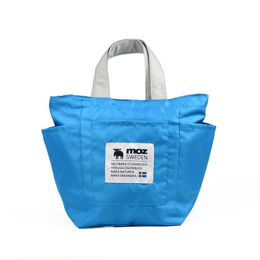 保冷ランチトート ダスティブルー MZ MZ - moz Sweden公式オンライン