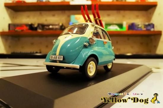 1/18 BMWイセッタ アンビエントエコー Amazon.co.jp: 対象: ダイカスト 1:18 BMW イセッタ静的車モデル