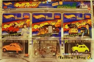 キャラウィール　ルパン三世 カリオストロの城 Amazon | 未開封品 ミニカー ルパン三世 カリオストロの城3台
