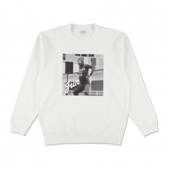 flexwitme 白トレーナー flex wit me スウェット - メルカリ