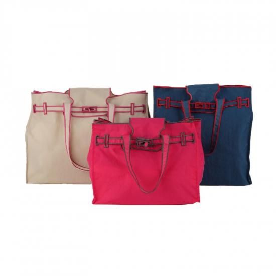 New Classical Eco Bag (M) KHAKI - LA COUSETTE（ラクゼット