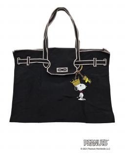 <img class='new_mark_img1' src='https://img.shop-pro.jp/img/new/icons14.gif' style='border:none;display:inline;margin:0px;padding:0px;width:auto;' />SNOOPY KING / New Classical Eco Bag (L) BLACK