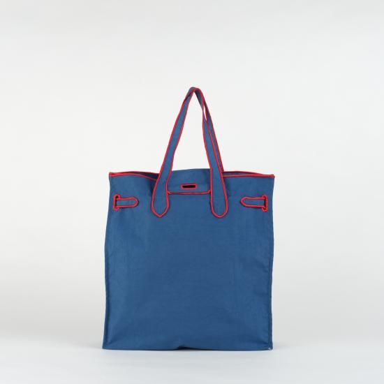 ラクゼットエコバッグ ブラック SCARF / New Classical Eco Bag (M) BLACK - LA COUSETTE