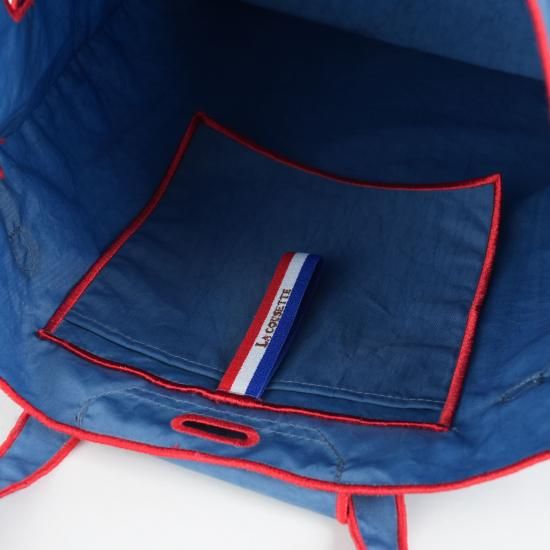 LA COUSETTE スカーフ付きエコバッグ ネイビー SCARF / New Classical Eco Bag (M) BLACK - LA COUSETTE