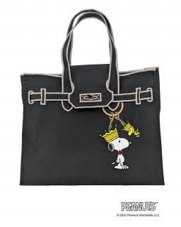 <img class='new_mark_img1' src='https://img.shop-pro.jp/img/new/icons14.gif' style='border:none;display:inline;margin:0px;padding:0px;width:auto;' />SNOOPY KING / New Classical Eco Bag (S) BLACK