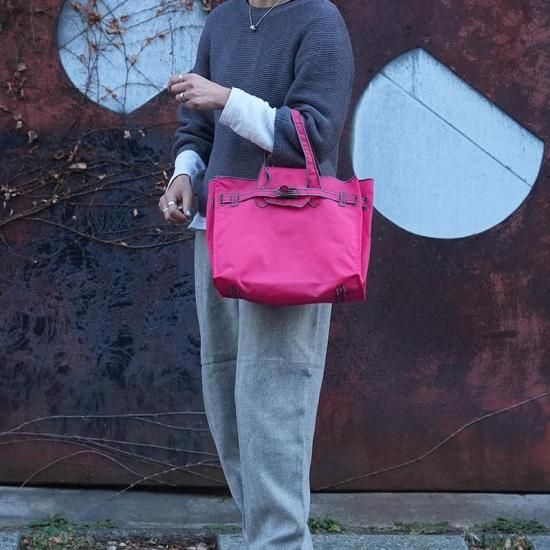 SCARF / New Classical Eco Bag (S) PINK - LA COUSETTE