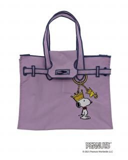 <img class='new_mark_img1' src='https://img.shop-pro.jp/img/new/icons14.gif' style='border:none;display:inline;margin:0px;padding:0px;width:auto;' />SNOOPY KING / New Classical Eco Bag (S) PURPLE