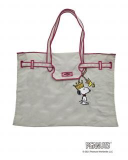 <img class='new_mark_img1' src='https://img.shop-pro.jp/img/new/icons14.gif' style='border:none;display:inline;margin:0px;padding:0px;width:auto;' />SNOOPY KING / New Classical Eco Bag (L) L/GRAY